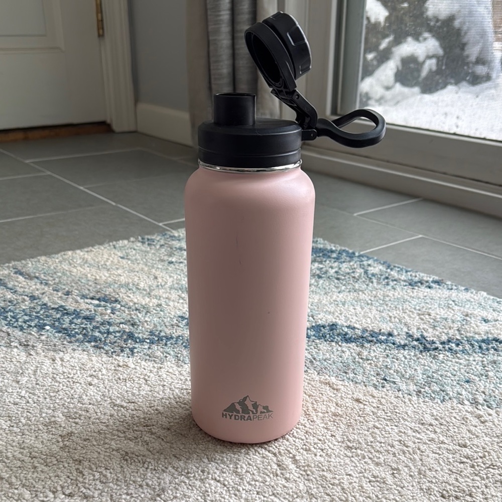 Hydrapeak Pink Water Bottle
